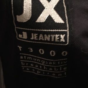 Black with tan lining. Jeantex T3000 breathable